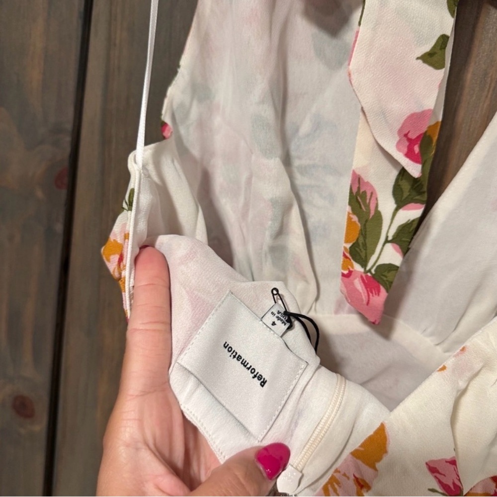 REFORMATION NWT Briony Dress in Giverny - Picture 5 of 5